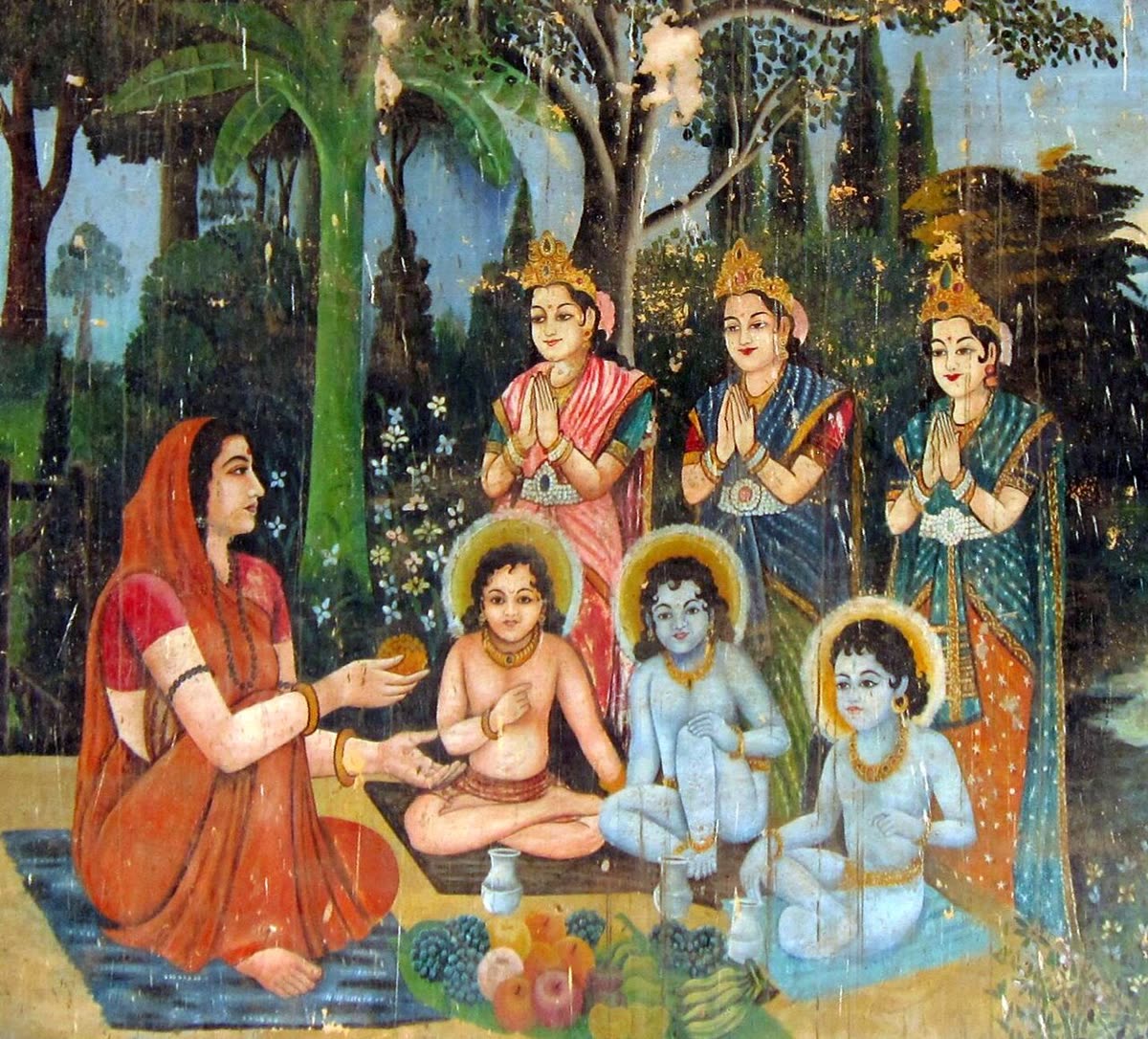 Krishna/Vishnu : la roue des réincarnations, face à la résurrection