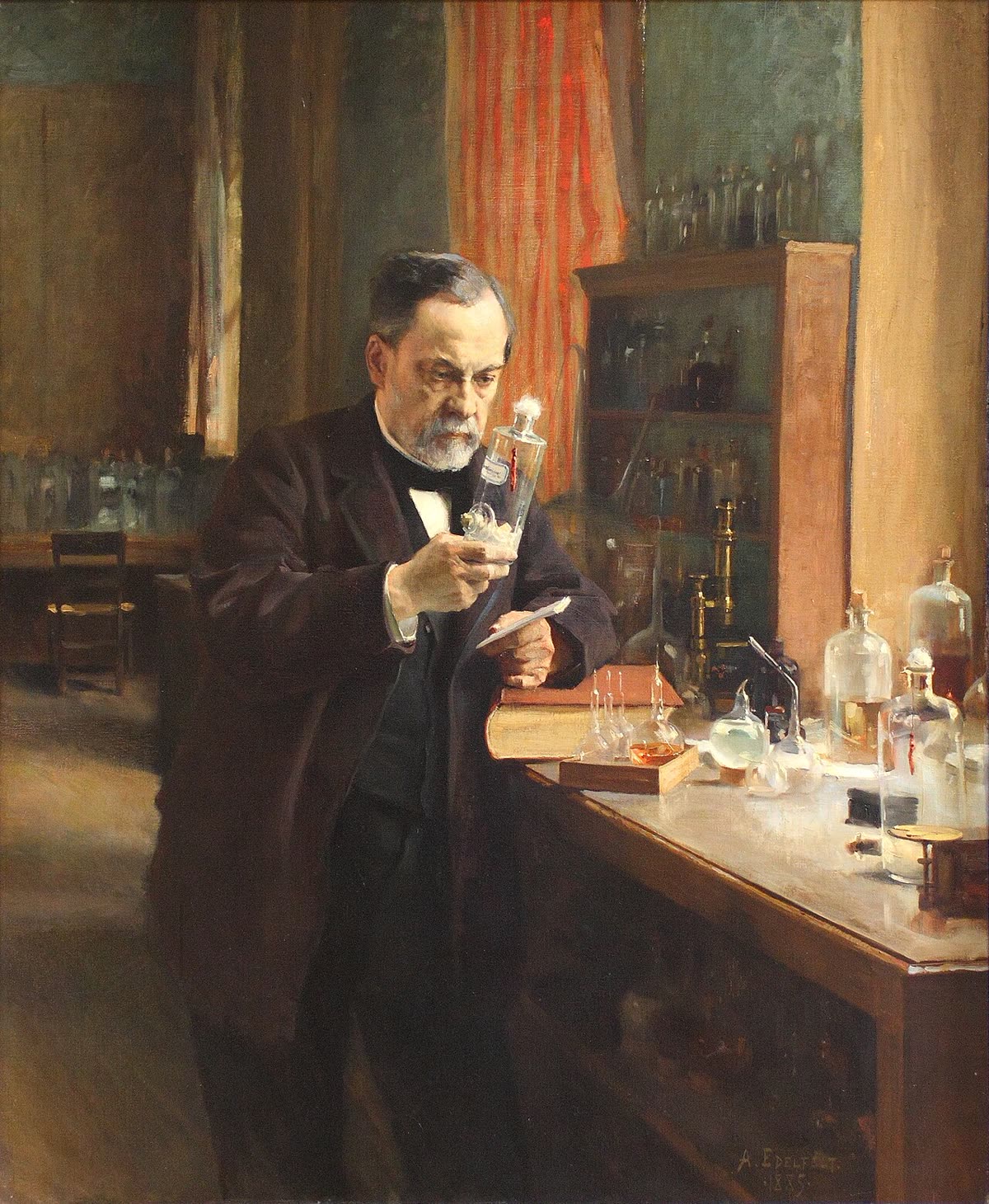 Pasteur : la vie ne vient pas de la matière inerte